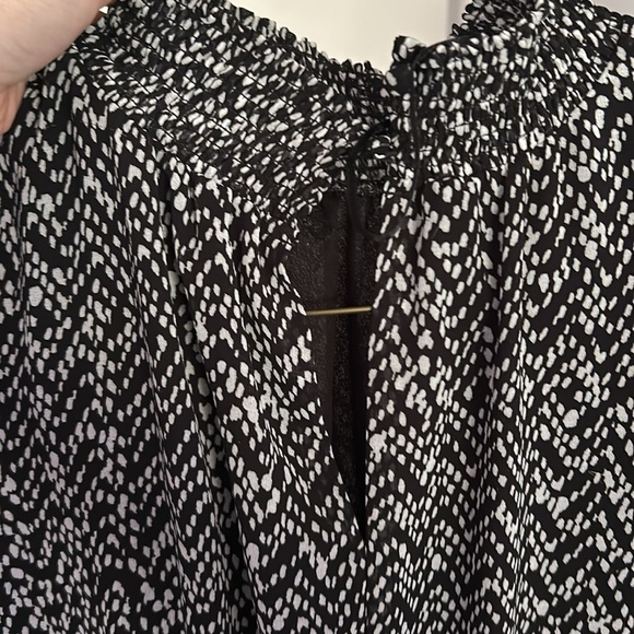 Express Mini Dress black and white patterned - Picture 5 of 6